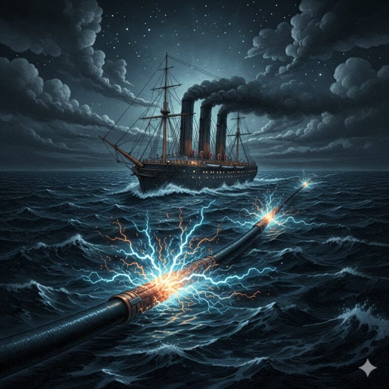 El error de voltaje que «frió» el primer internet del siglo XIX